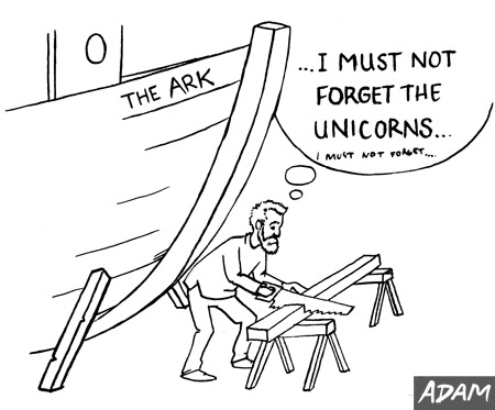 I must not forget the unicorns