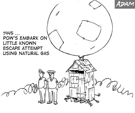Little known escape plan using natural gas