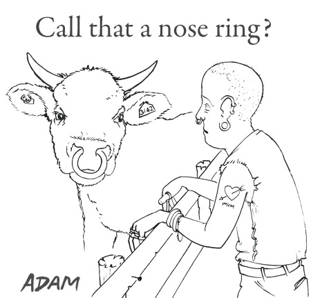 Call that a nose ring?