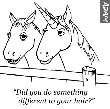 Did you do something different to your hair?