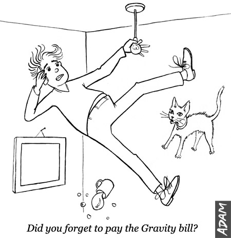 Did you forget to pay the Gravity bill